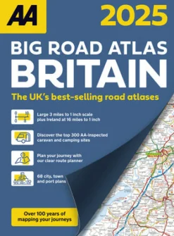 AA Big Road Atlas Britain 2025