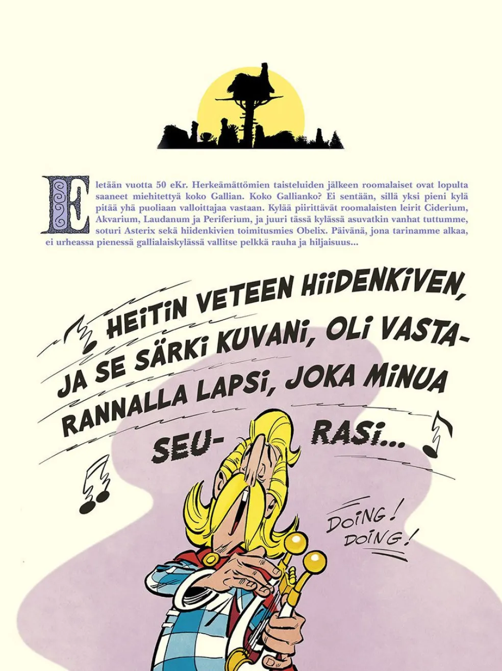 Asterix: Kultainen hiidenkivi