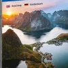 Bil- og turistkart Lofoten 1:250 000