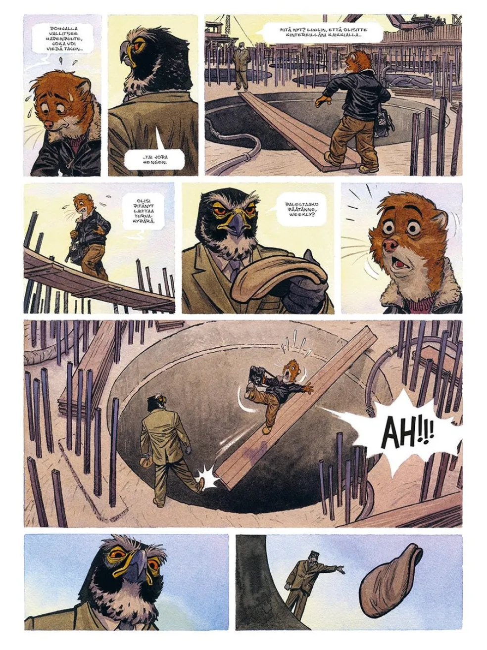 Blacksad 6: Kun kaikki sortuu osa 1