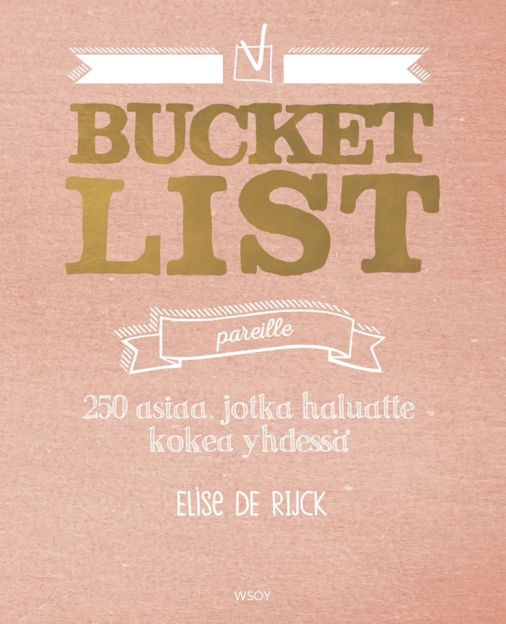 Bucket list pareille