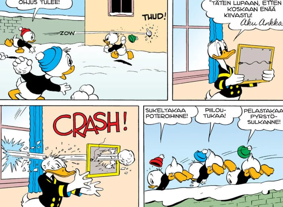 Carl Barksin Aku Ankka 10
