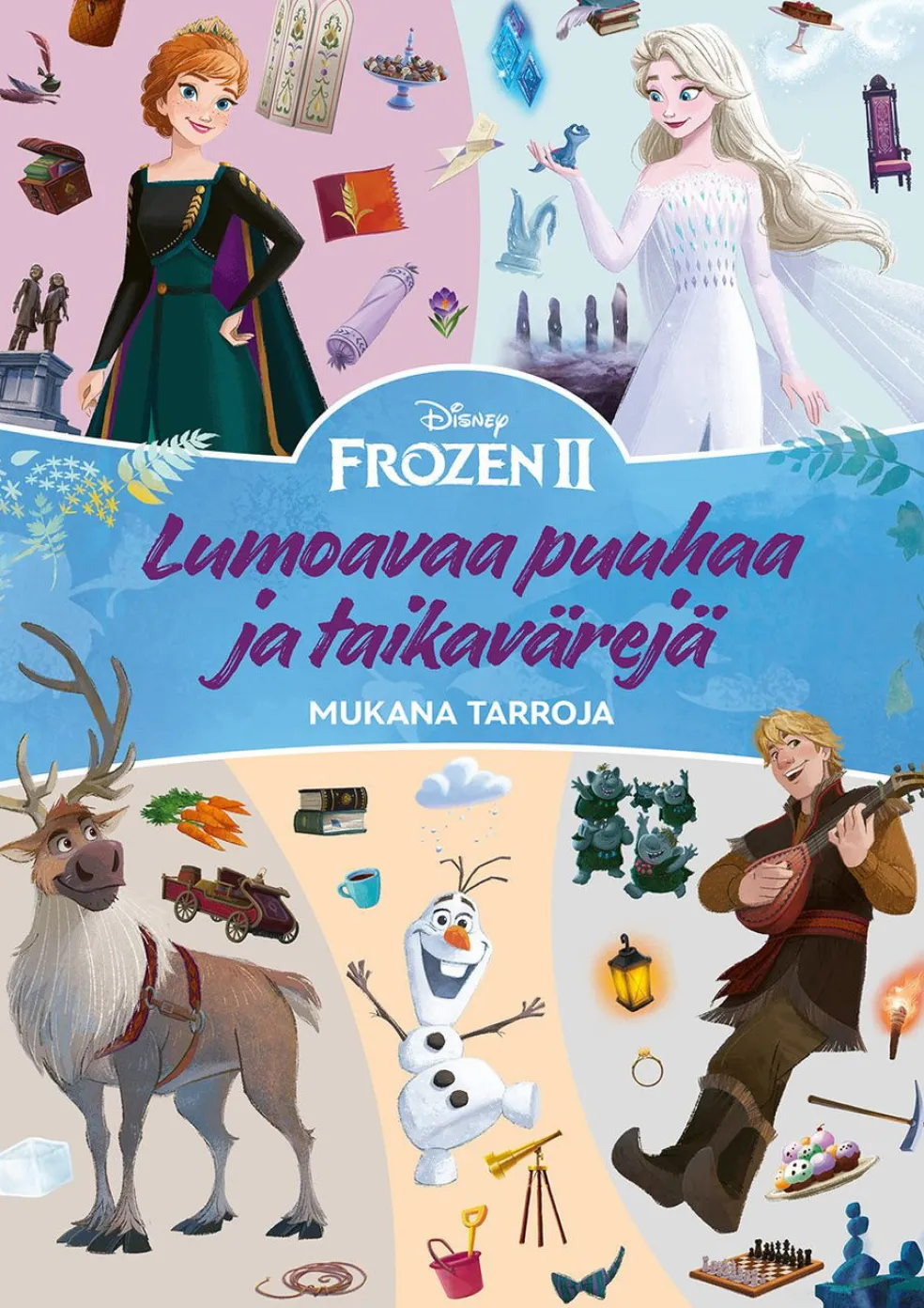 Disney Frozen Lumoavaa puuhaa ja taikavärejä