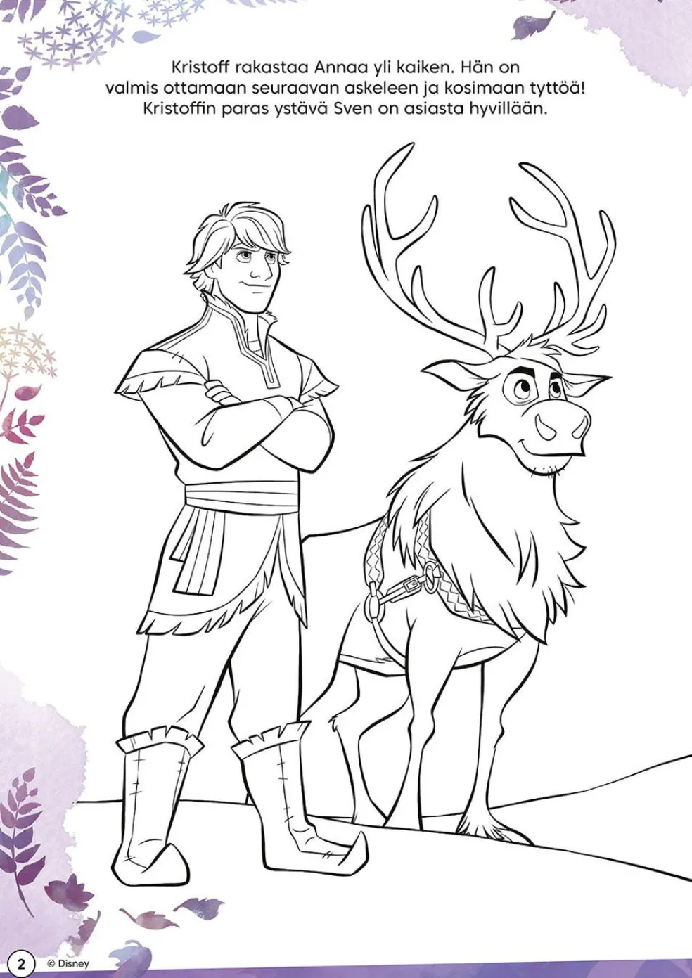 Disney Frozen Lumoavaa puuhaa ja taikavärejä