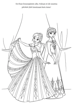 Disney Frozen Väritysseikkailu