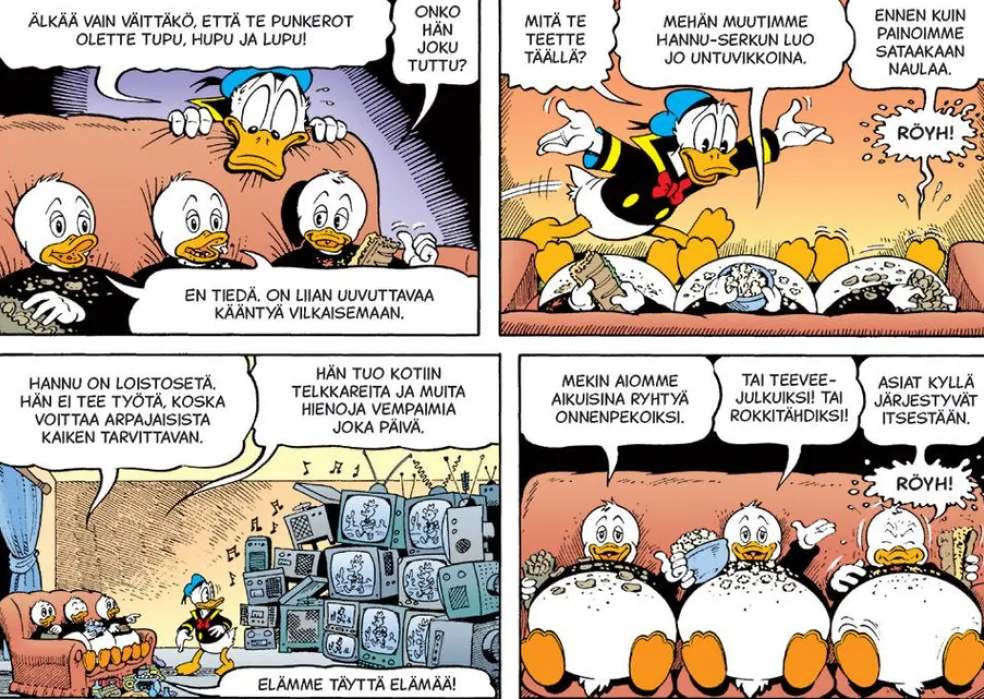 Don Rosa -kirjasto osa 6: Roope-setä ja Aku Ankka - Matka Maan keskipisteeseen