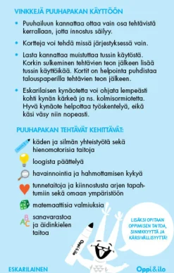 Eskarilainen - puuhakortit 5 - 6 v.
