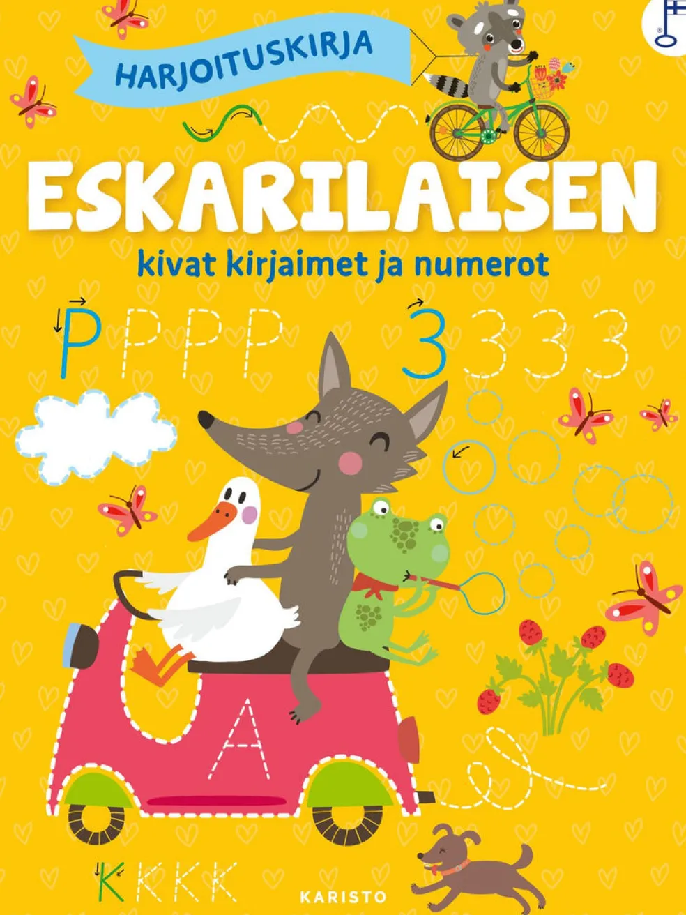 Eskarilaisen kivat kirjaimet ja numerot