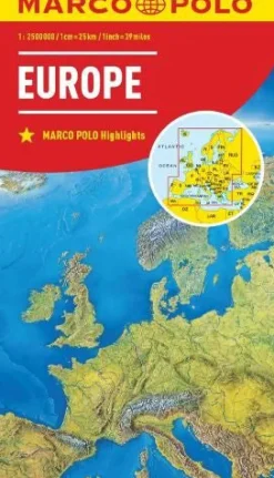 Europe - Marco Polo Road map