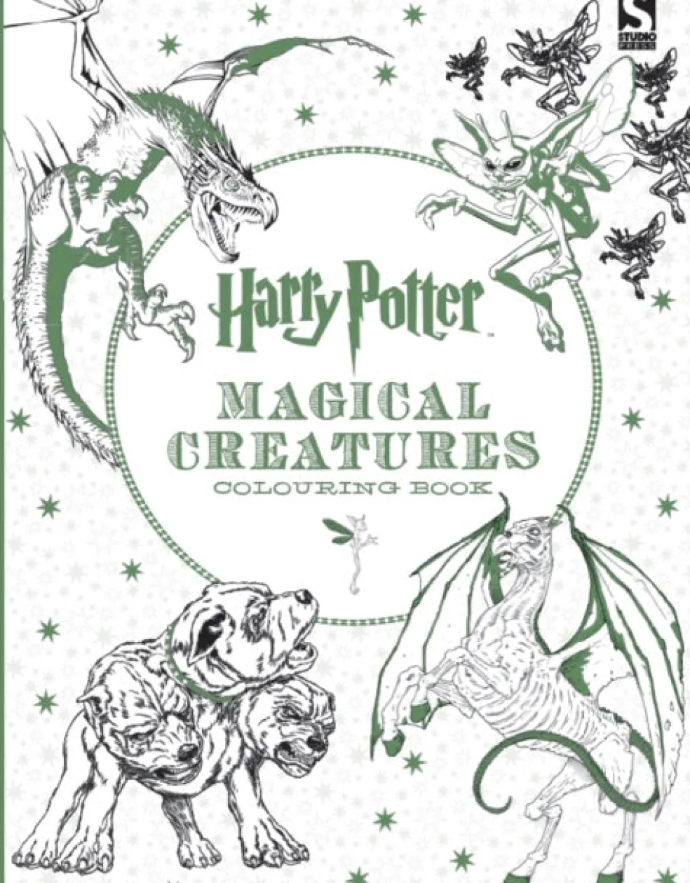 Harry Potter Magical Creatures Colouring Book