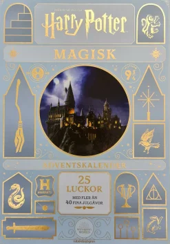 Harry Potter Magisk adventskalender : 25 luckor med fler än 40 fina julgåvor