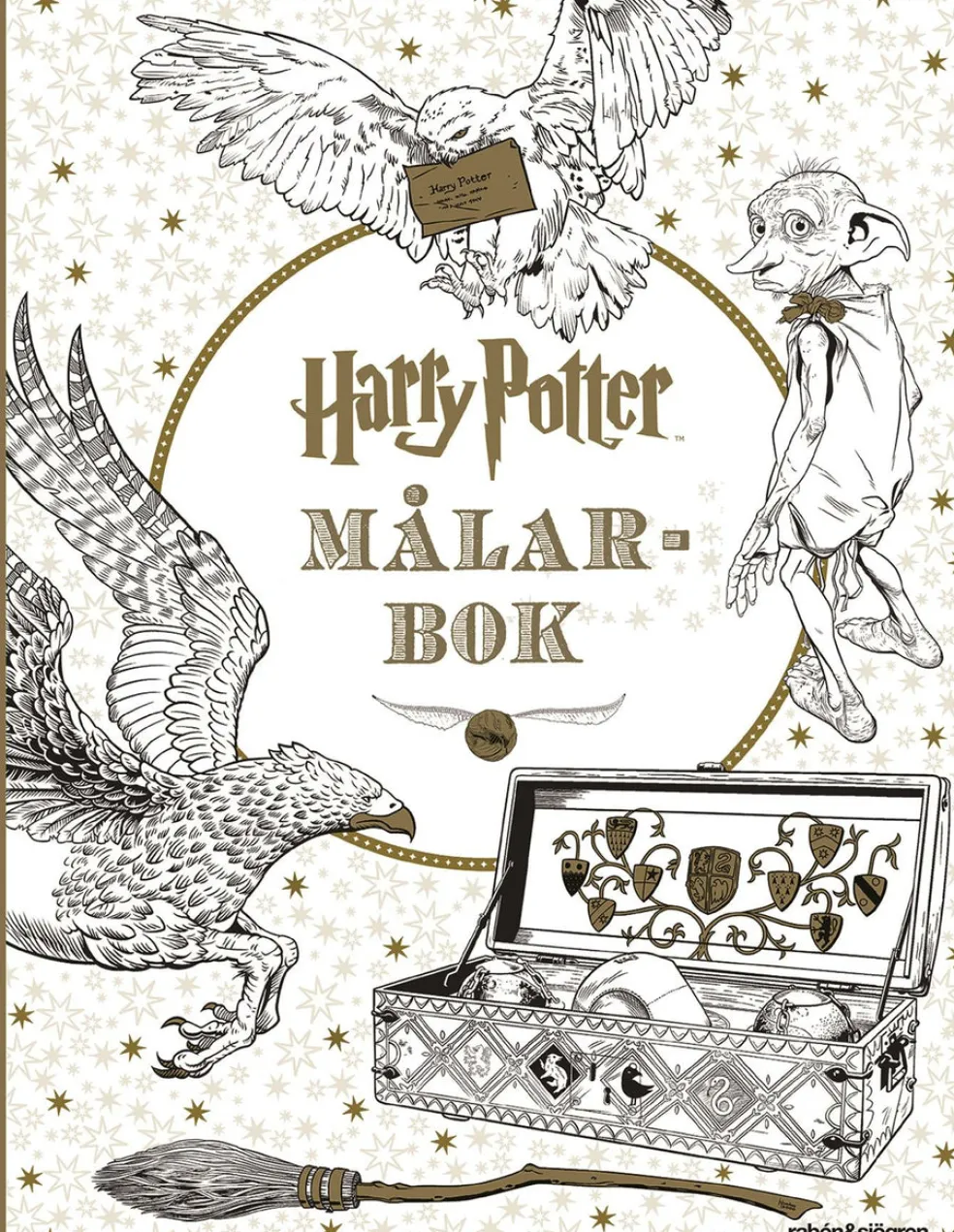 Harry Potter målarbok