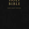 HOLY BIBLE: King James Version (KJV) Popular Gift & Award Black Leatherette Edition
