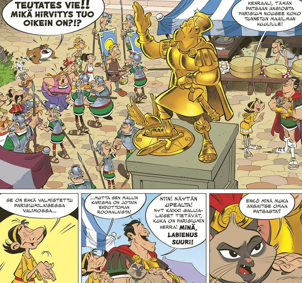 Idefix ja Voittamattomat 2: Roomalainen sekasoppa