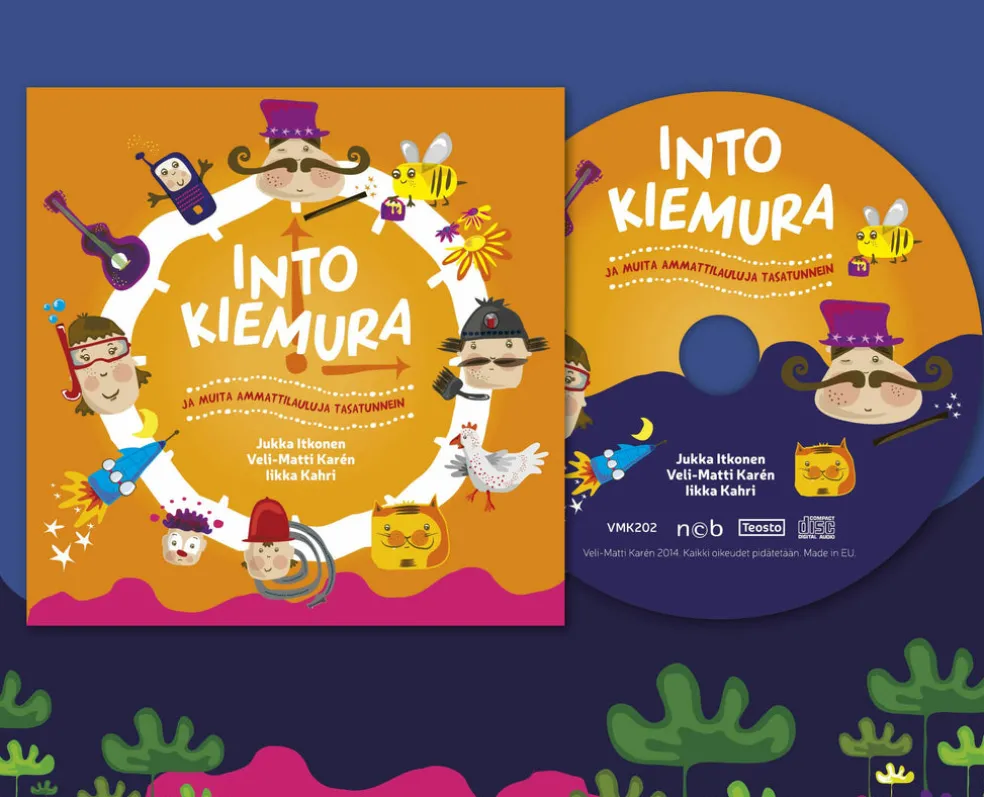 Into Kiemura ja muita ammattilauluja tasatunnein (cd)