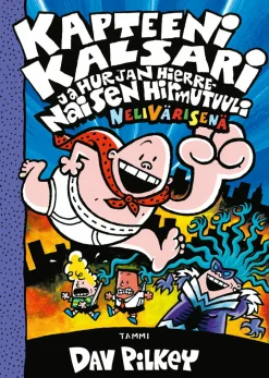Kapteeni Kalsari ja Hurjan Hierrenaisen hirmutuuli (nelivärinen)