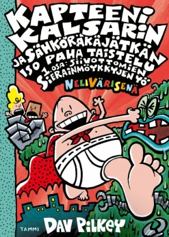 Kapteeni Kalsarin ja Sähköräkäjätkän iso paha taistelu osa 1: Siivottomien sierainmöykkyjen yö
