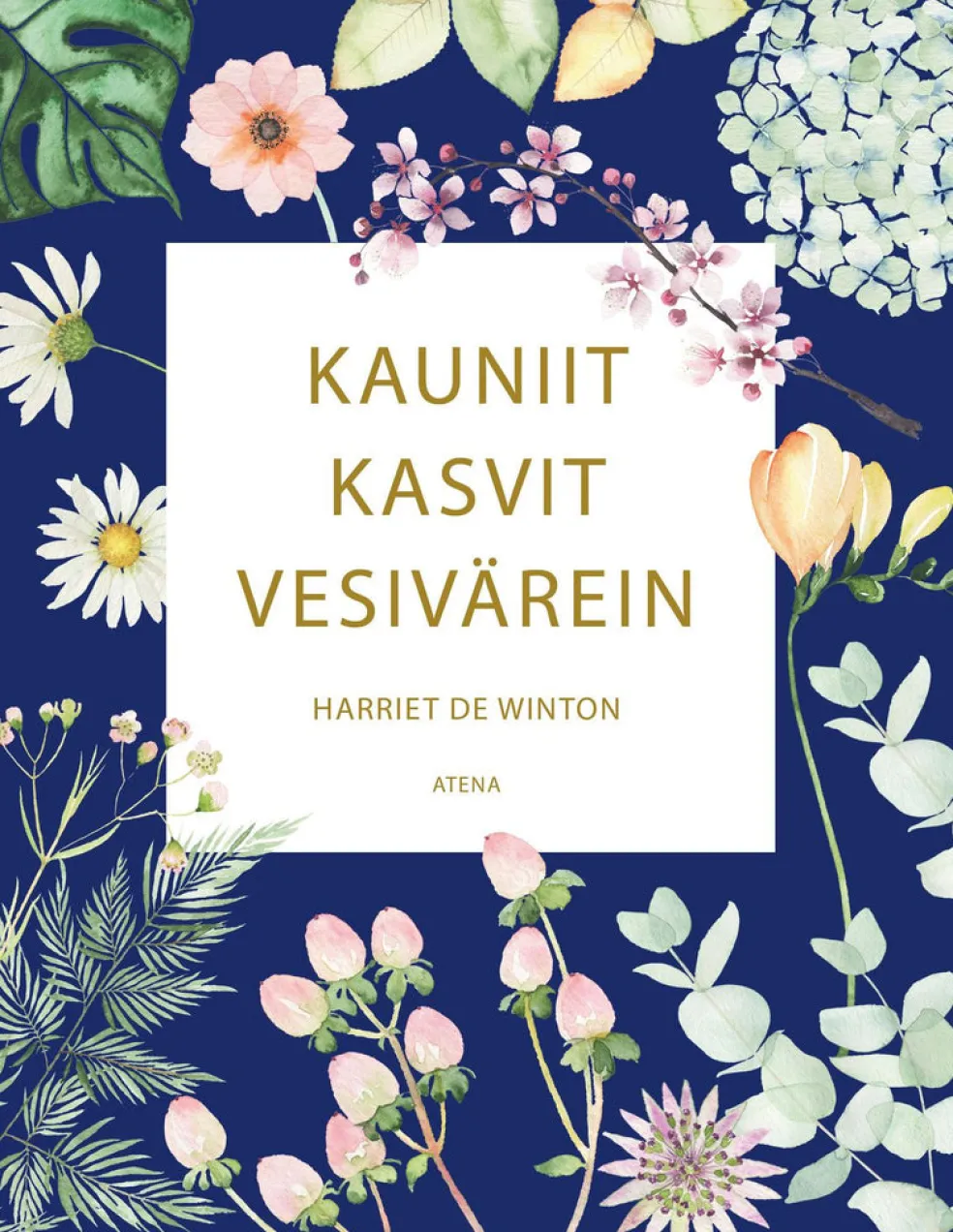 Kauniit kasvit vesivärein