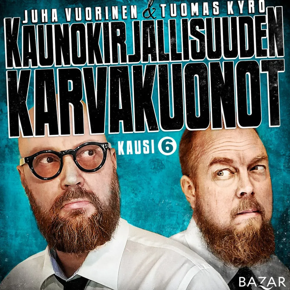 Kaunokirjallisuuden karvakuonot K6
