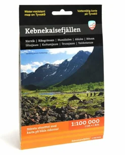 Kebnekaisefjällen fjällkarta, 1:100 000