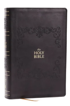 KJV Holy Bible: Personal Size Giant Print, Black Leathersoft, Red Letter, Comfort Print: King James Version