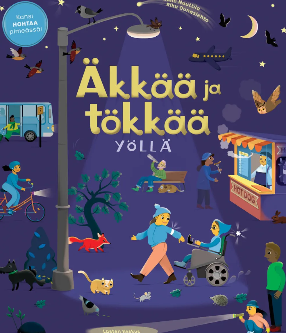 Äkkää ja tökkää - Yöllä
