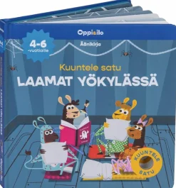 Kuuntele satu LAAMAT YÖKYLÄSSÄ -äänikirja 4-6 v