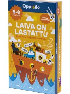 Laiva on lastattu -lautapeli 5-8 v.