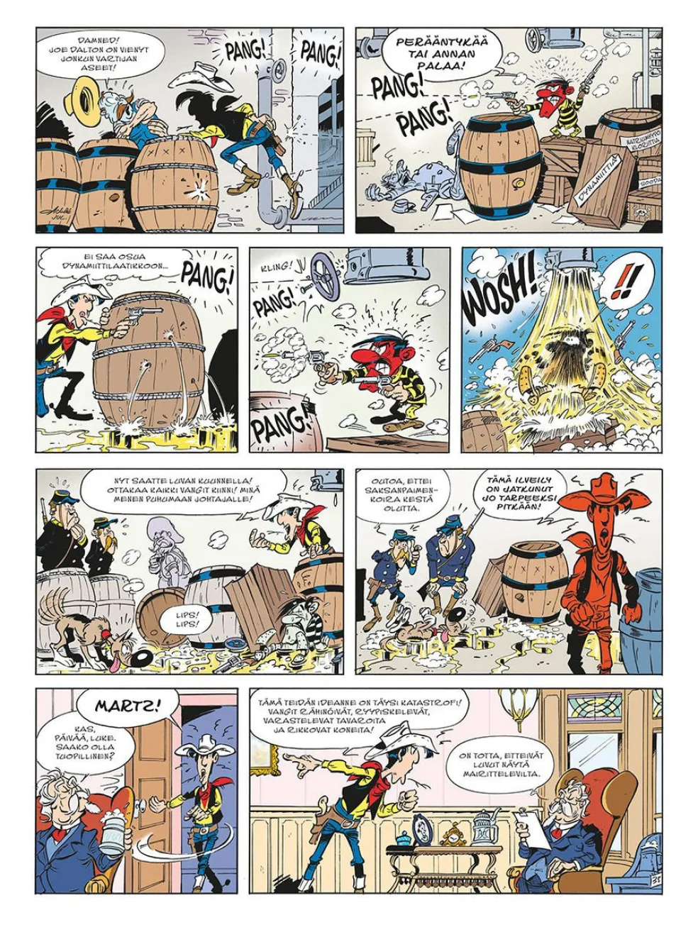 Lucky Luke uudet seikkailut 19: Kuohuva länsi