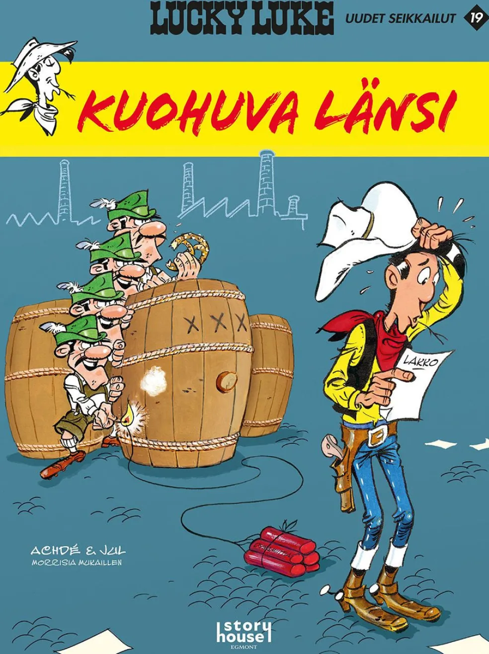 Lucky Luke uudet seikkailut 19: Kuohuva länsi