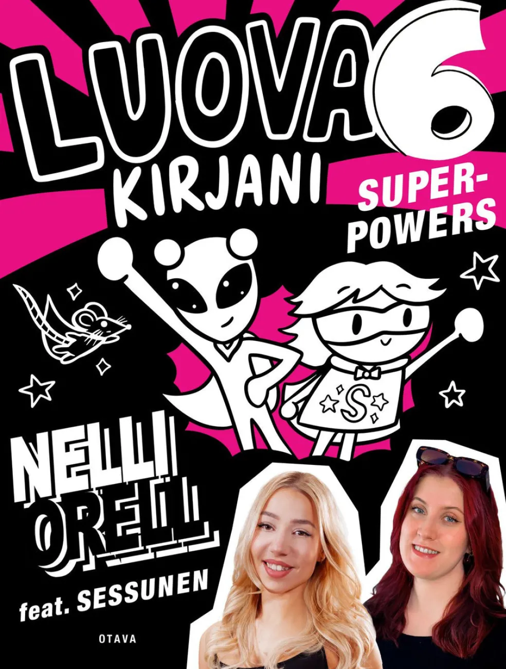 Luova kirjani 6 - Super powers