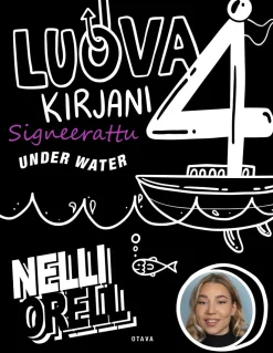 Luova kirjani 4 - Under water - signeerattu