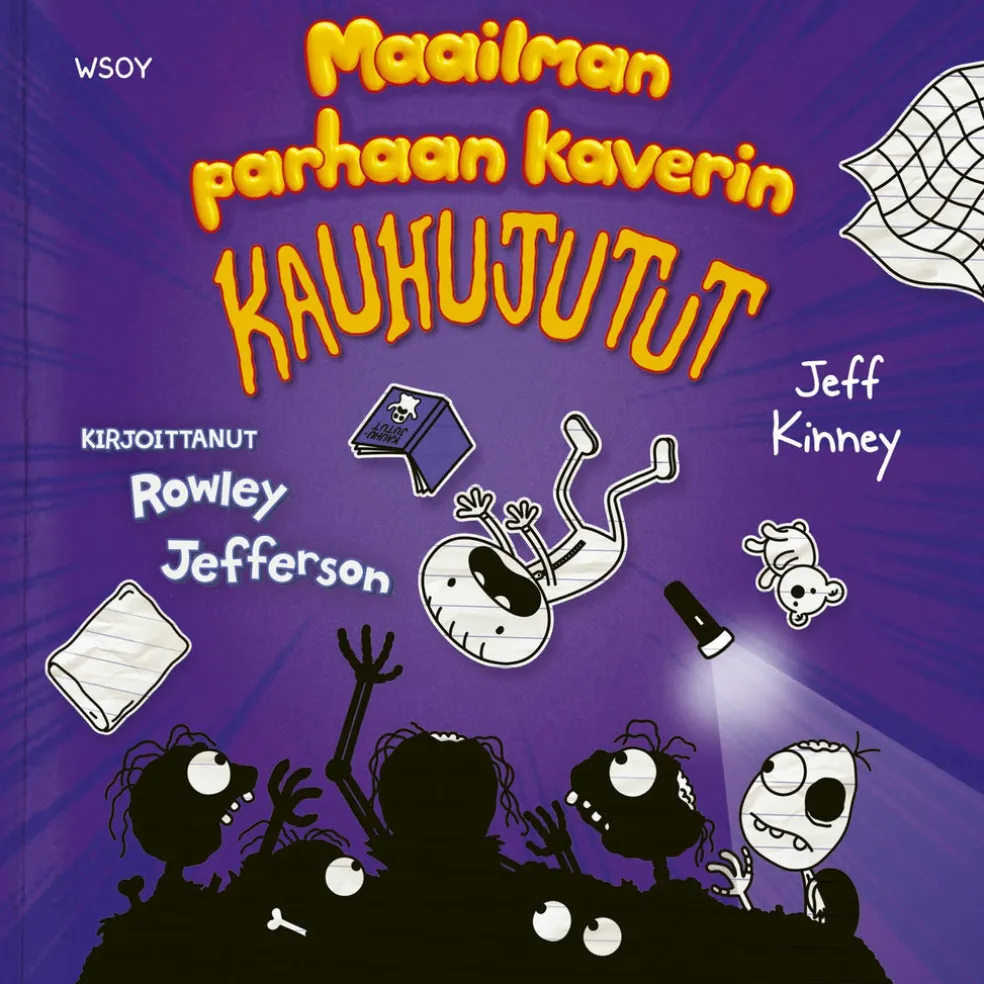 Maailman parhaan kaverin kauhujutut. Kirjoittanut Rowley Jefferson