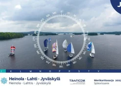 Merikarttasarja J Heinola - Lahti - Jyväskylä 1:40 000, 1:20 000
