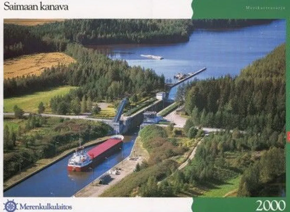 Merikarttasarja S 1:10 000 Saimaan kanava