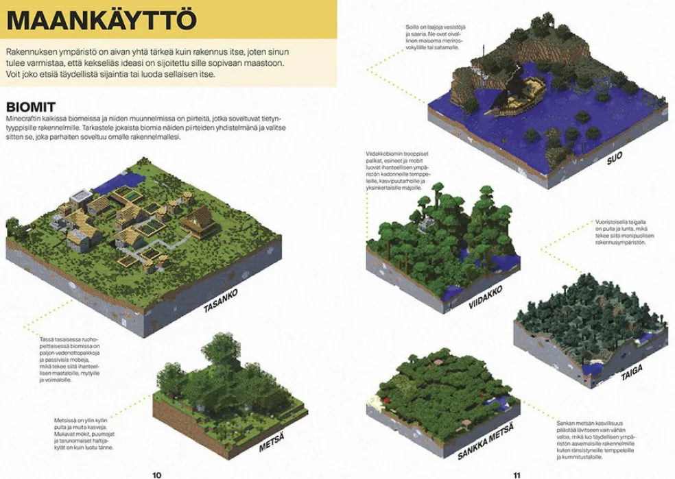 Minecraft - Luovuuden opaskirja