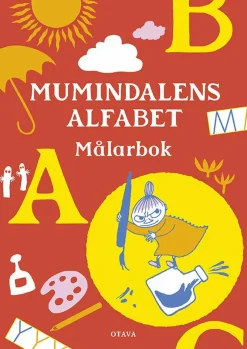 Mumin Mumindalens alfabet målarbok