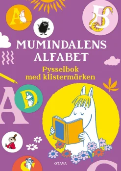 Mumin Mumindalens alfabet - pysselbok med klistermärken