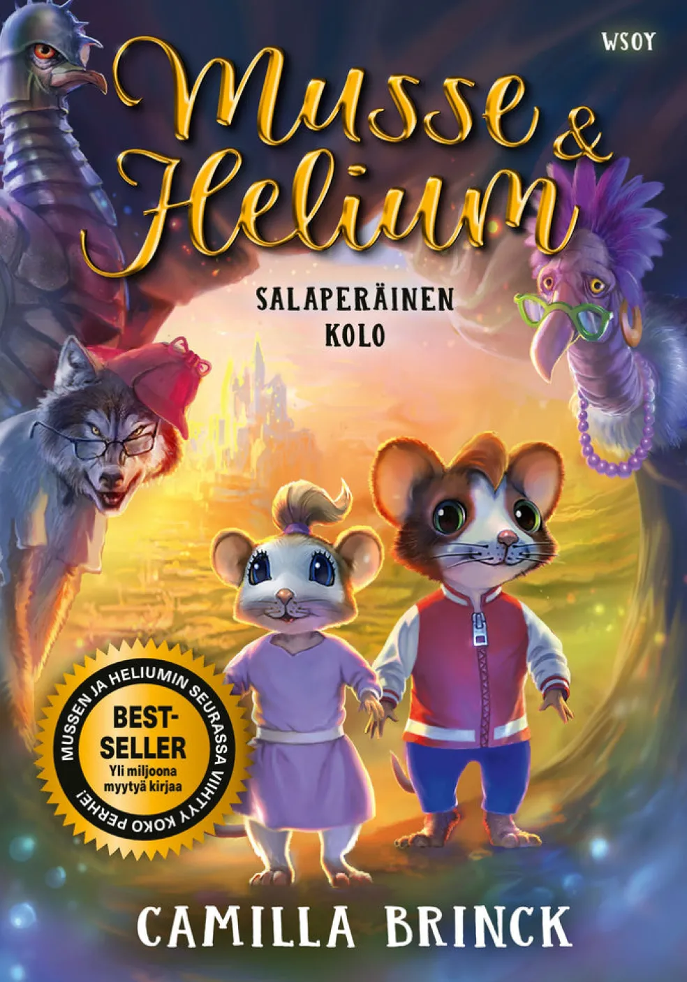 Musse ja Helium 1: Salaperäinen kolo