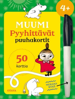 Muumit Pyyhittävät puuhakortit