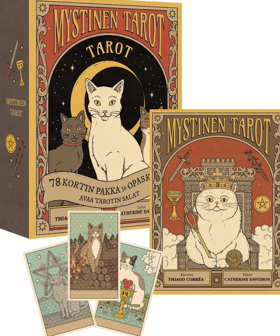 Mystinen Tarot - 78 kortin pakka ja opaskirja