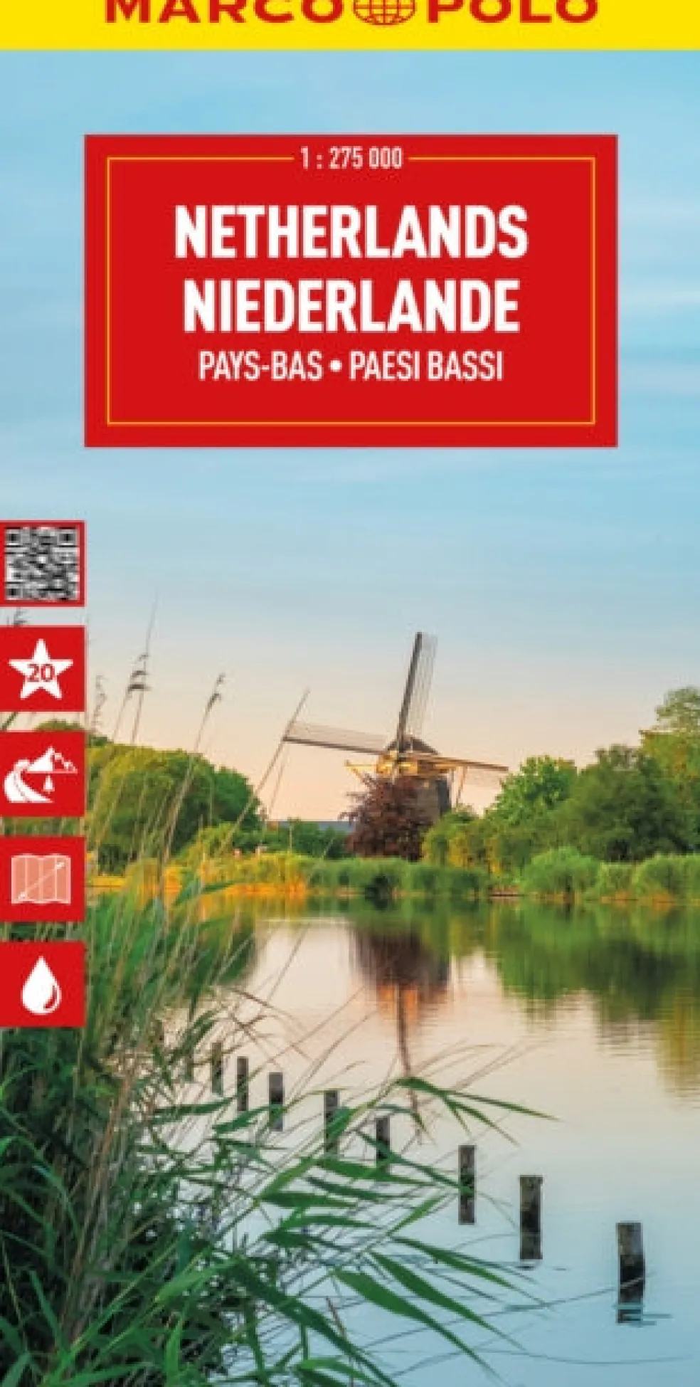 Netherlands Marco Polo Map