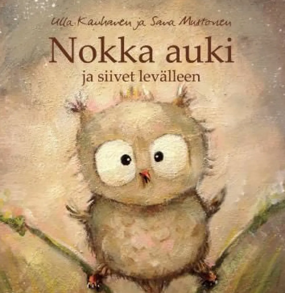 Nokka auki ja siivet levälleen