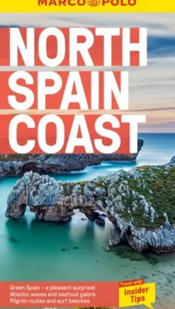 North Spain Coast Marco Polo Pocket Travel Guide - with pull out map