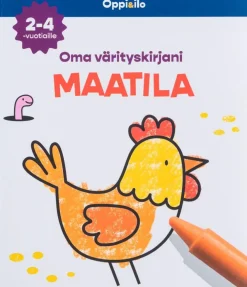 Oma värityskirjani maatila 2-4 v