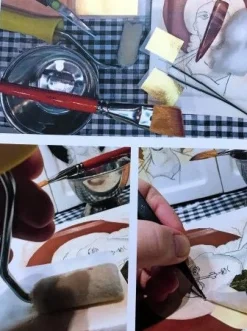 Opi kultaamaan ikoneita - Lär dif förgylla ikoner