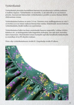 Opi piirtämään kaavoja: Hulmuavat hameet