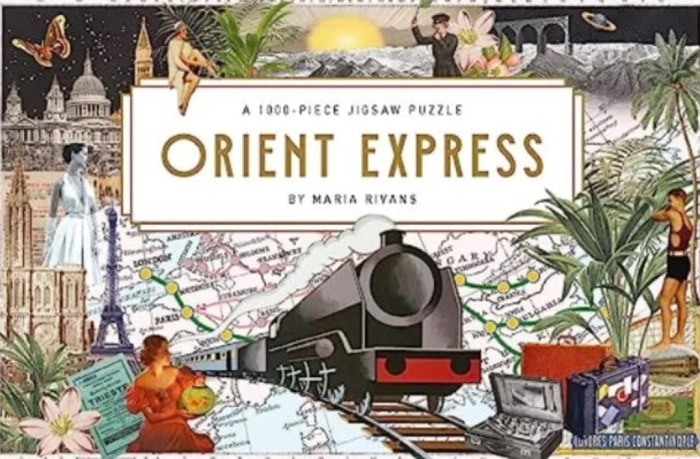 Palapeli 1000 palaa Orient Express