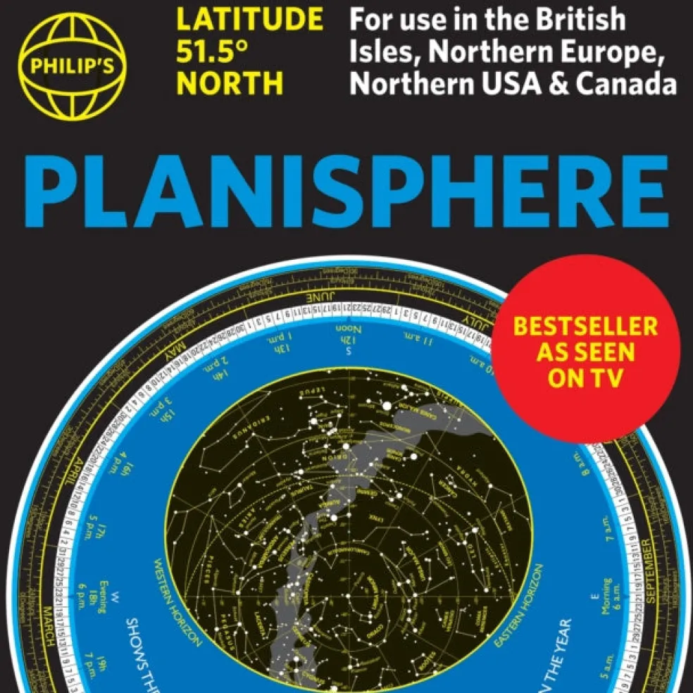 Philip's Planisphere (Latitude 51.5 North)