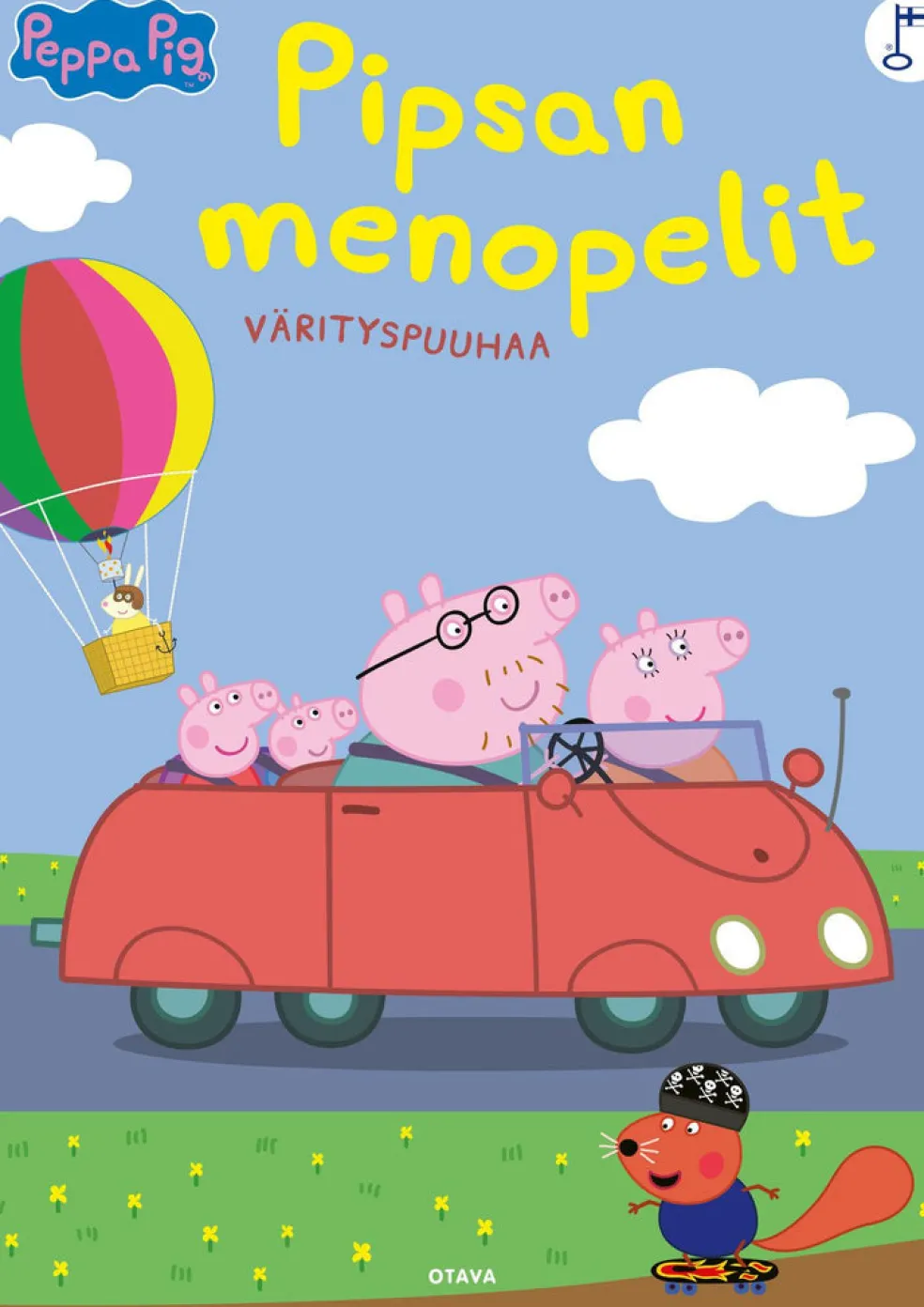 Pipsa Possu värityspuuhaa. Pipsan menopelit